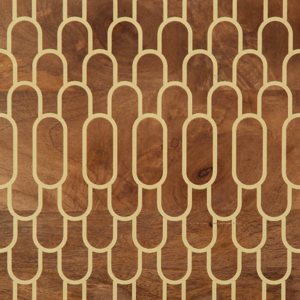 Τραπεζάκι Σαλονιού 80 x 50 x 40 εκ. από Μασίφ Ξύλο Μάνγκο 11