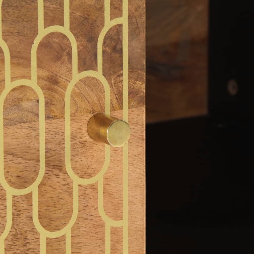 Τραπεζάκι Σαλονιού 80 x 50 x 40 εκ. από Μασίφ Ξύλο Μάνγκο 9