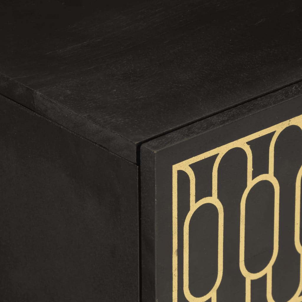 Κομοδίνα 2 τεμ. 40 x 33 x 46 εκ. από Μασίφ Ξύλο Μάνγκο 8