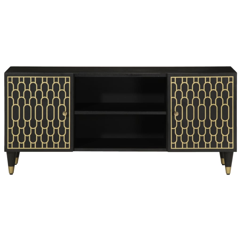 Έπιπλο Τηλεόρασης 105 x 33 x 46 εκ. από Μασίφ Ξύλο Μάνγκο 3