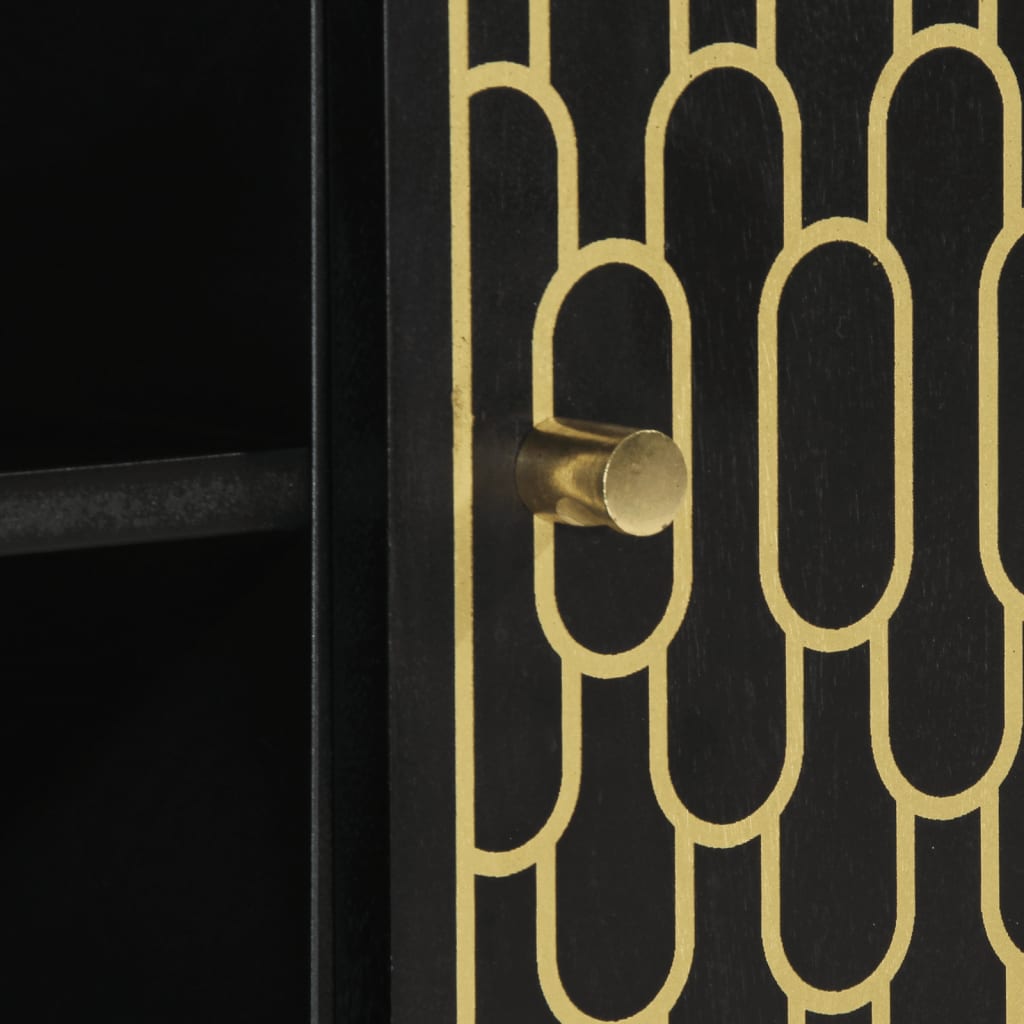 Έπιπλο Τηλεόρασης 105 x 33 x 46 εκ. από Μασίφ Ξύλο Μάνγκο 8