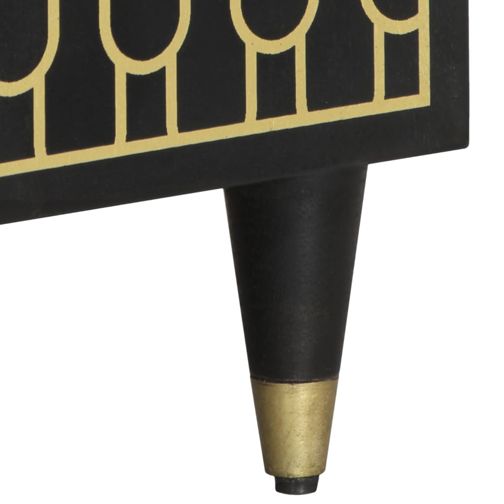 Έπιπλο Τηλεόρασης 105 x 33 x 46 εκ. από Μασίφ Ξύλο Μάνγκο 9