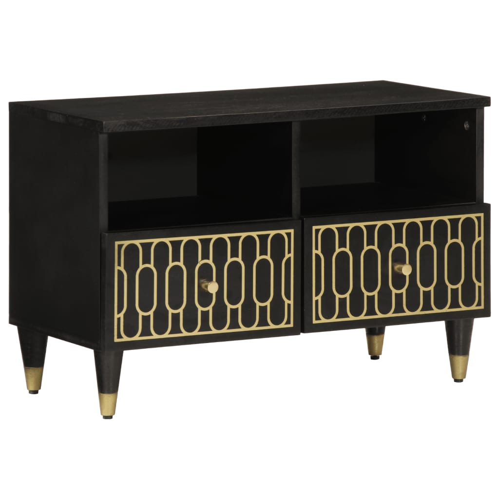 Έπιπλο Τηλεόρασης 70 x 33 x 46 εκ. από Μασίφ Ξύλο Μάνγκο 1