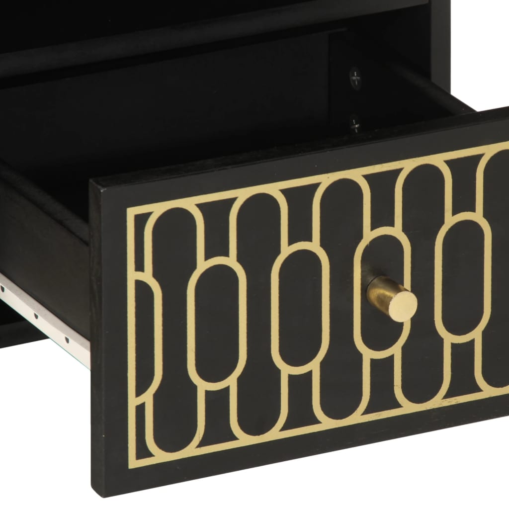 Έπιπλο Τηλεόρασης 70 x 33 x 46 εκ. από Μασίφ Ξύλο Μάνγκο 8