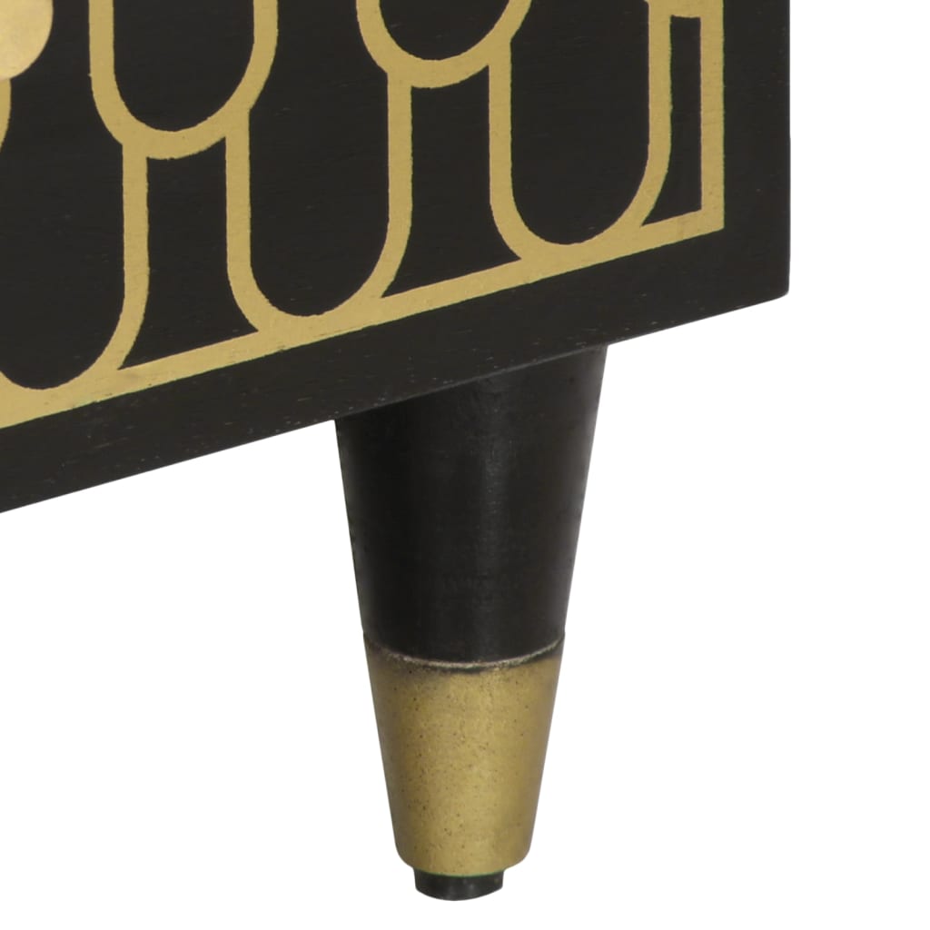 Έπιπλο Τηλεόρασης 70 x 33 x 46 εκ. από Μασίφ Ξύλο Μάνγκο 9