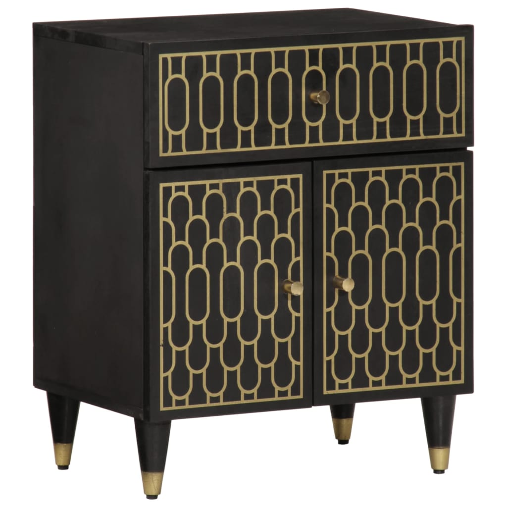 Κομοδίνο 50 x 33 x 60 εκ. από Μασίφ Ξύλο Μάνγκο 1