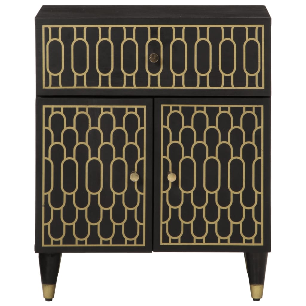 Κομοδίνο 50 x 33 x 60 εκ. από Μασίφ Ξύλο Μάνγκο 3