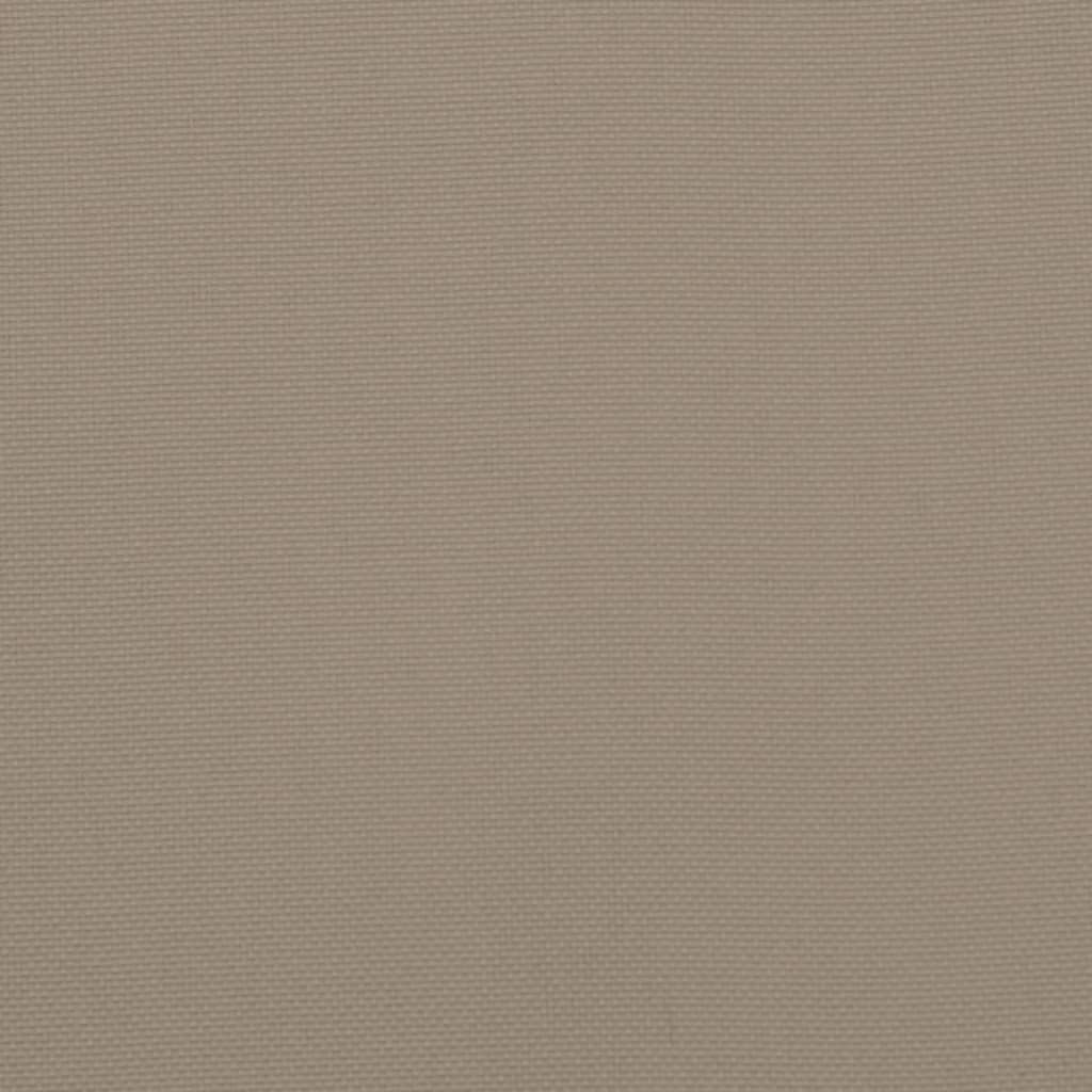 Μαξιλάρια Καρέκλας Κήπου 4 τεμ. Taupe 40x40x7 εκ. Υφασμάτινα 8