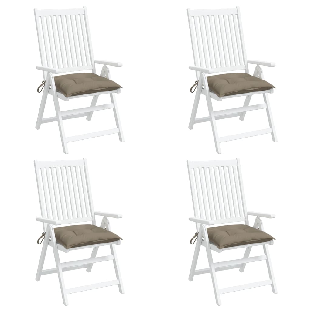 Μαξιλάρια Παλέτας Κήπου 4 τεμ. Taupe 50x50x7 εκ. Oxford Ύφασμα 4