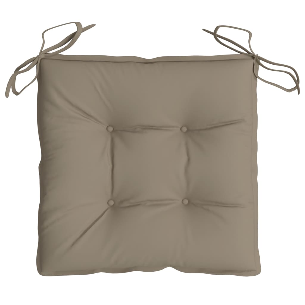 Μαξιλάρια Παλέτας Κήπου 4 τεμ. Taupe 50x50x7 εκ. Oxford Ύφασμα 6
