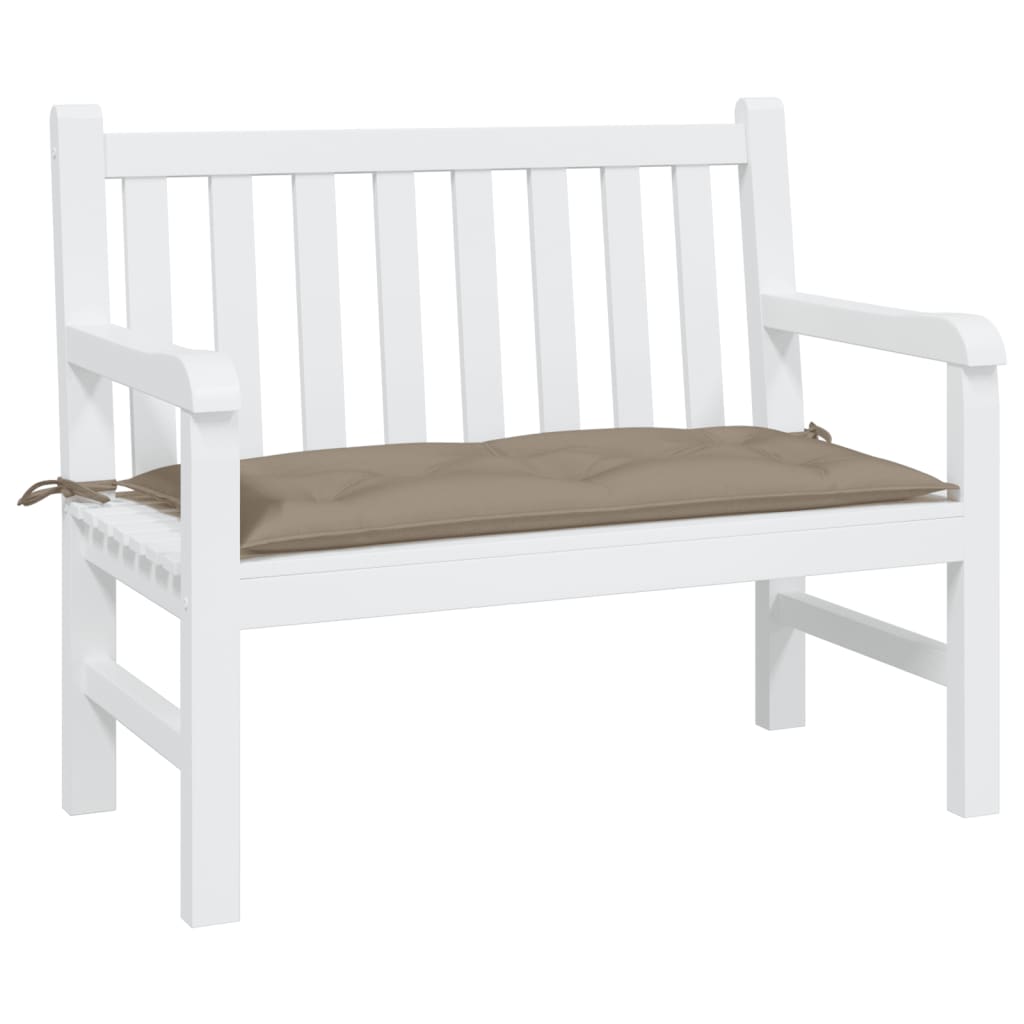 Μαξιλάρι Πάγκου Κήπου Taupe 100x50x7 εκ. Ύφασμα Oxford 1