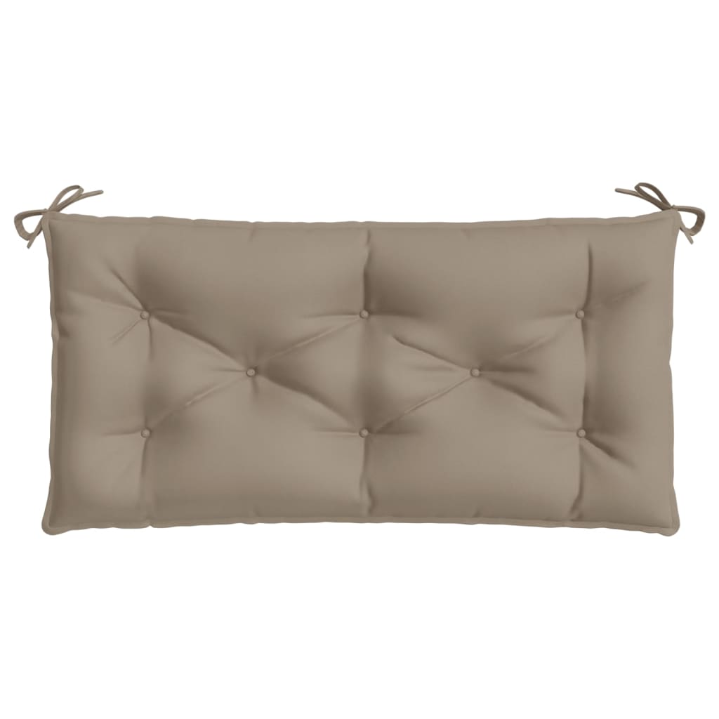 Μαξιλάρι Πάγκου Κήπου Taupe 100x50x7 εκ. Ύφασμα Oxford 4