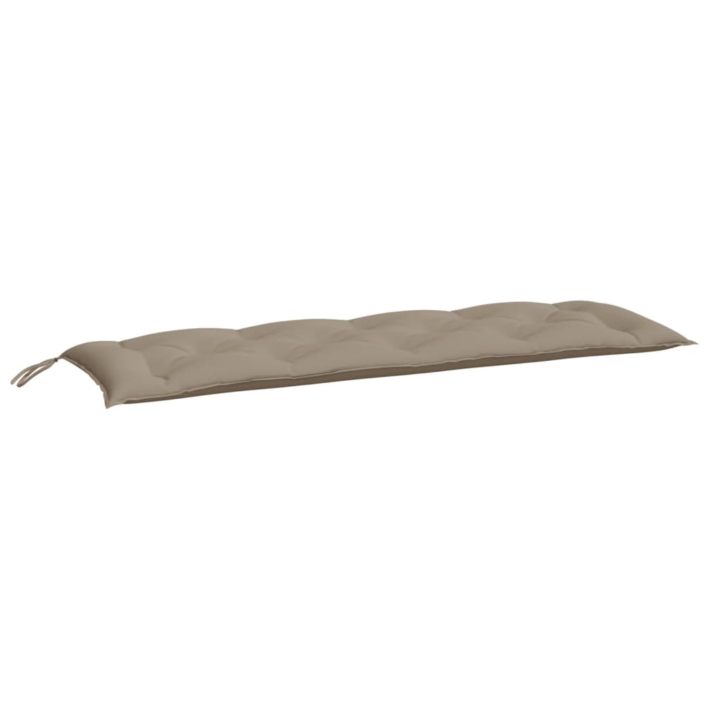 Μαξιλάρι Πάγκου Κήπου Taupe 150x50x7 εκ. Ύφασμα Oxford 2