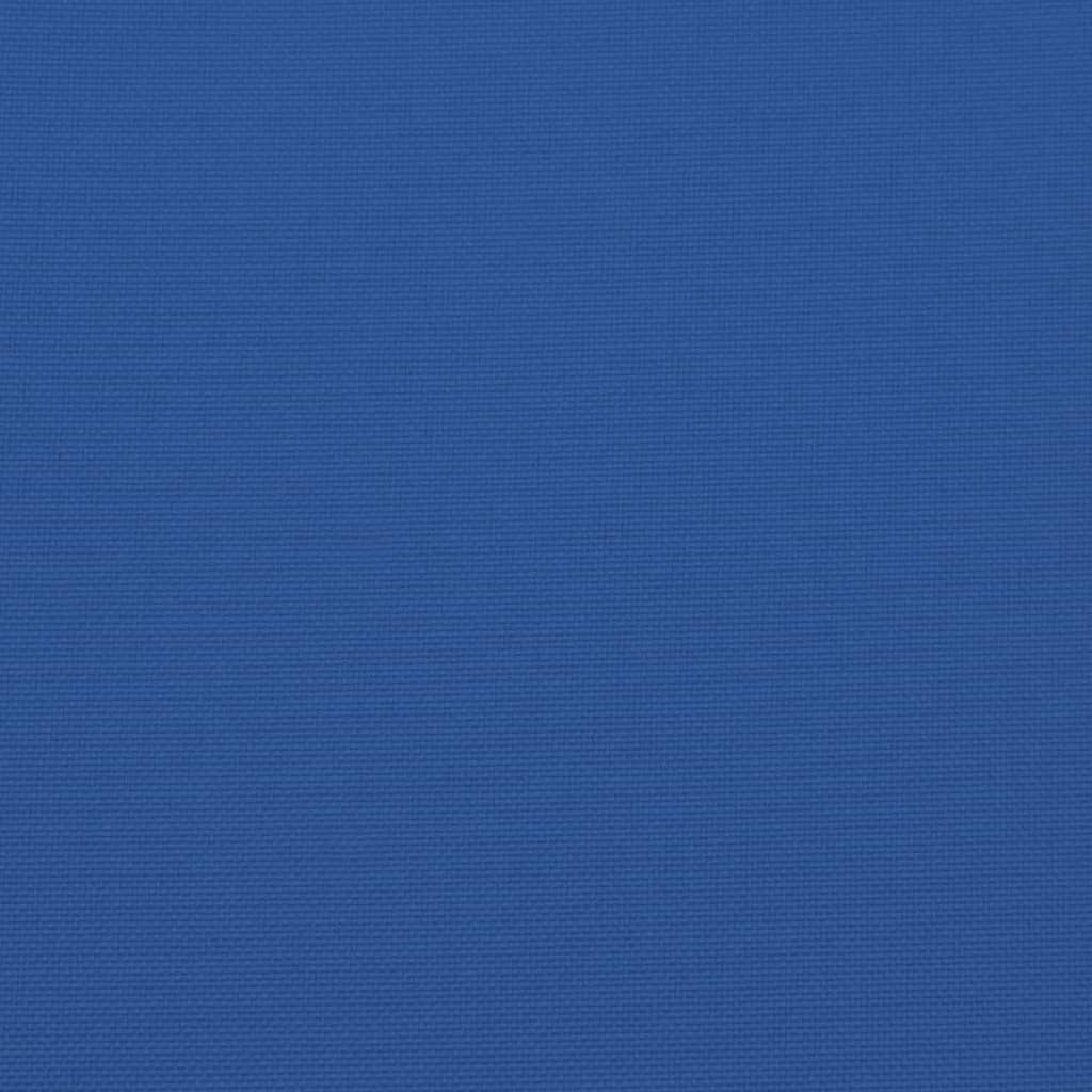 Μαξιλάρι Πάγκου Κήπου Μπλε Ρουά 150x50x7 εκ. Ύφασμα Oxford 6