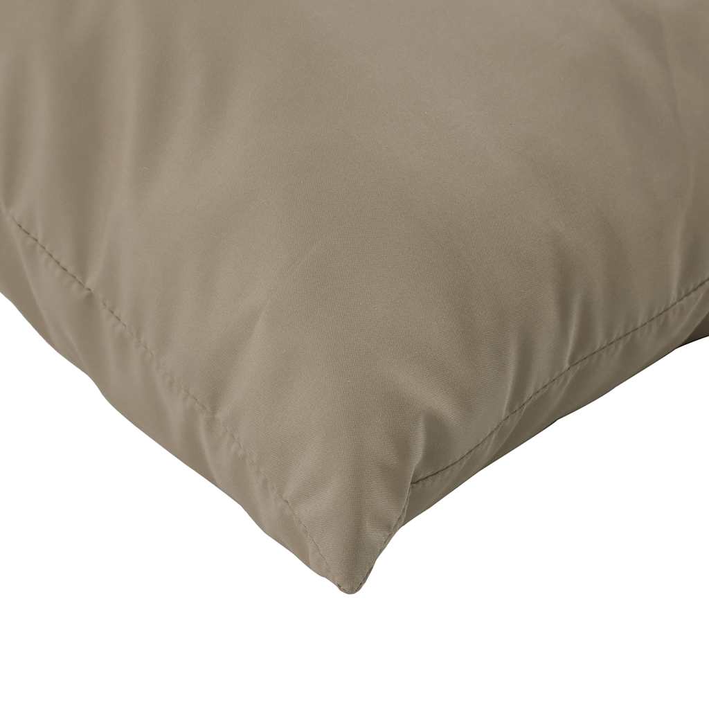 Μαξιλάρια Παλέτας 2 τεμ. Taupe Ύφασμα Oxford 7