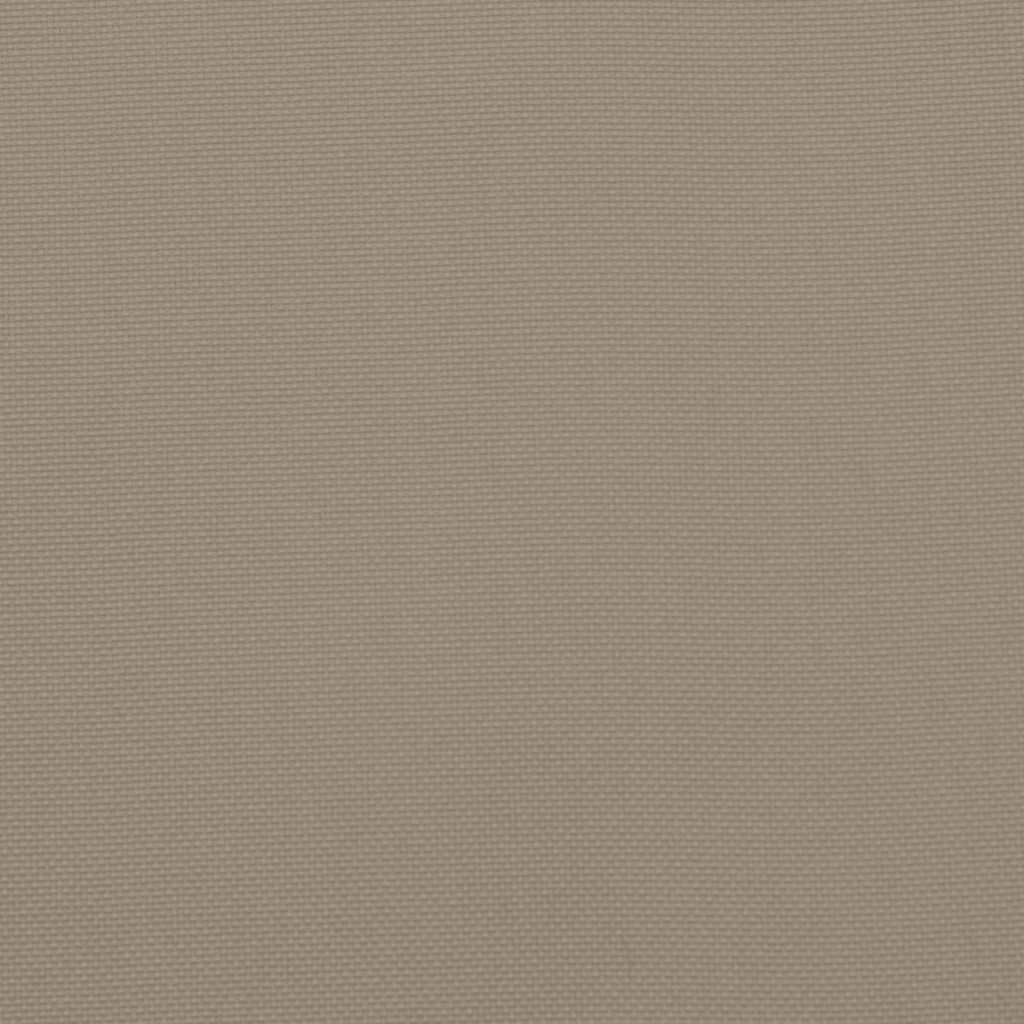 Μαξιλάρια Παλέτας 2 τεμ. Taupe Ύφασμα Oxford 9