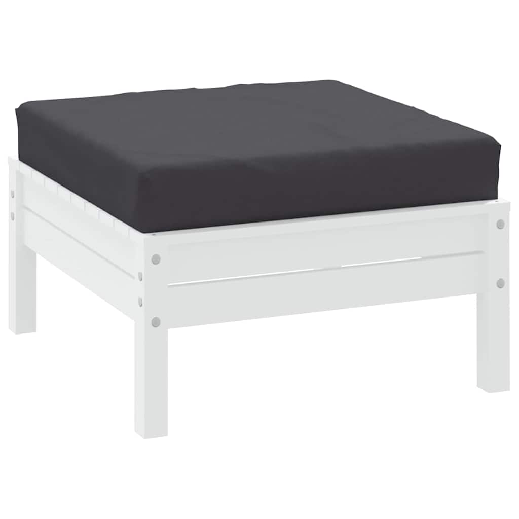 Μαξιλάρι Παλέτας Ανθρακί 60 x 60 x 8 εκ. Ύφασμα Oxford 3