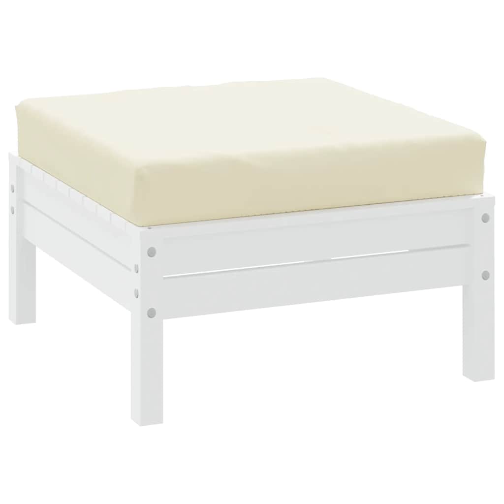 Μαξιλάρι Παλέτας Κρεμ 60x60x9,5 εκ. Ύφασμα Oxford 3