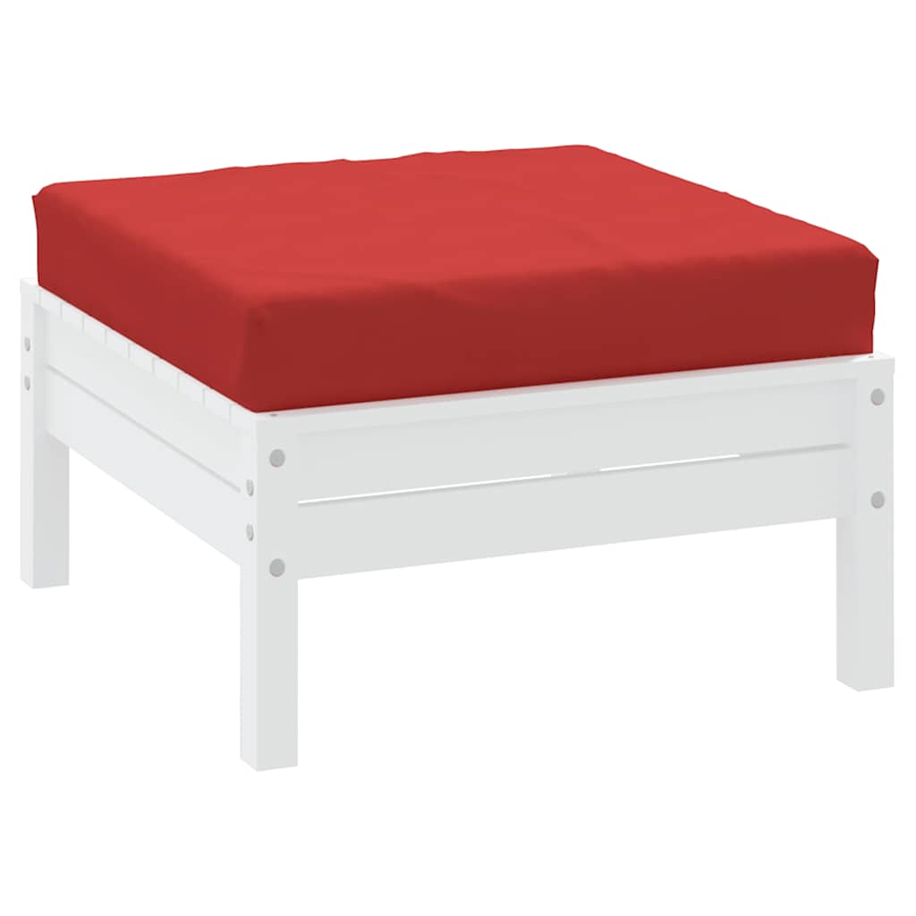 Μαξιλάρι Παλέτας Κόκκινο 60 x 60 x 8 εκ. Ύφασμα Oxford 3