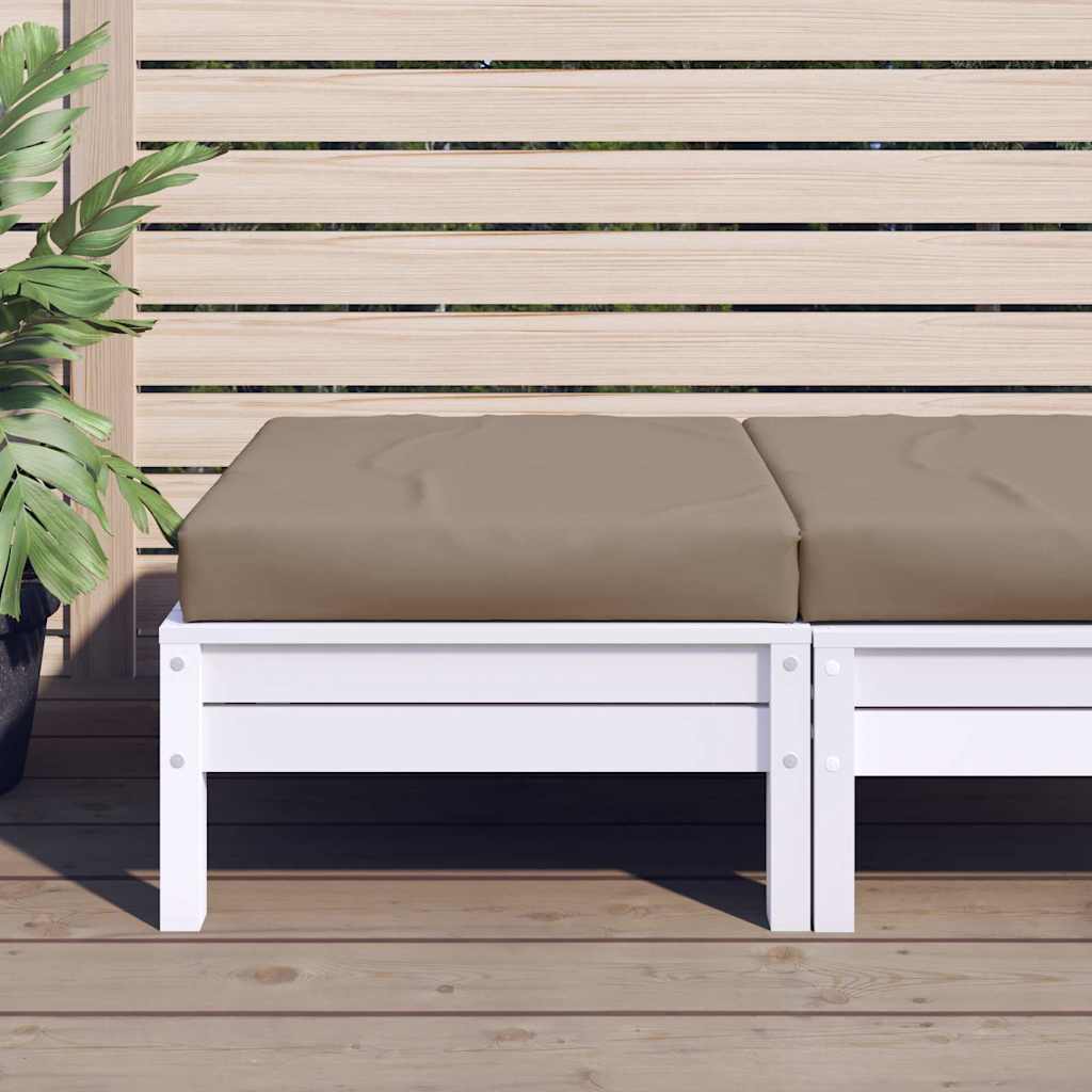 Μαξιλάρια Παλέτας Taupe 60 x 60 x 8 εκ. από Ύφασμα Oxford 1