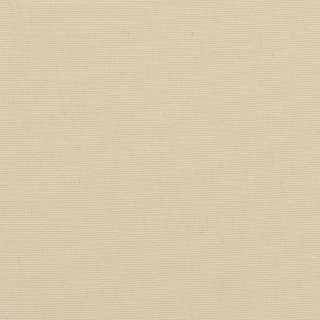 Μαξιλάρι Πάγκου Κήπου Μπεζ 110x50x7 εκ. Ύφασμα Oxford 6