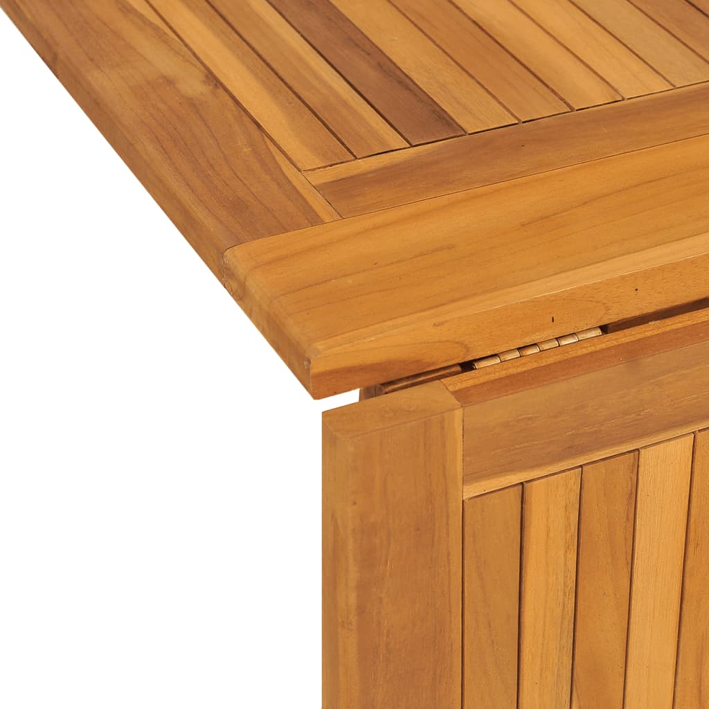 Τραπέζι Κήπου Butterfly Πτυσσόμενο 150x90x75 εκ. Μασίφ Teak 6