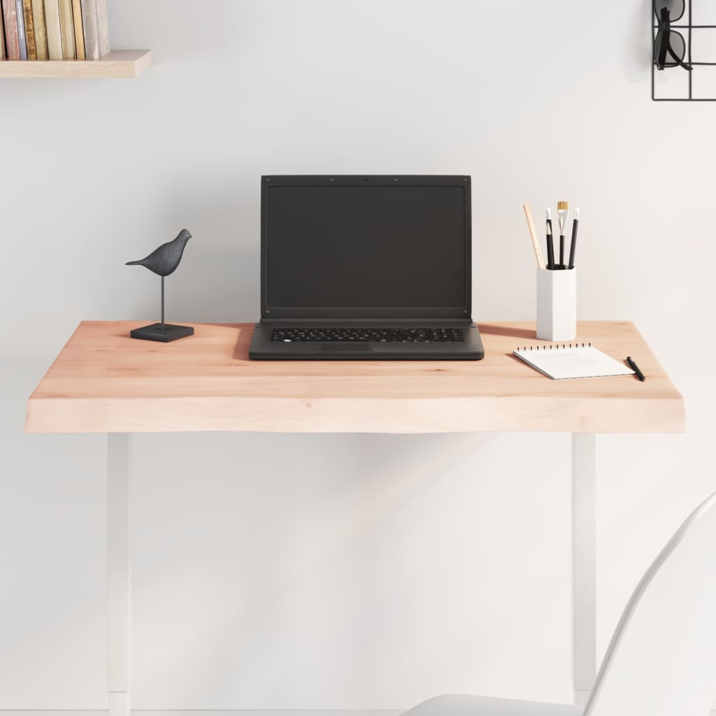 Επιφάνεια Τραπεζιού 80x50x(2-4) εκ. Ακατέργαστο Μασίφ Ξύλο 1