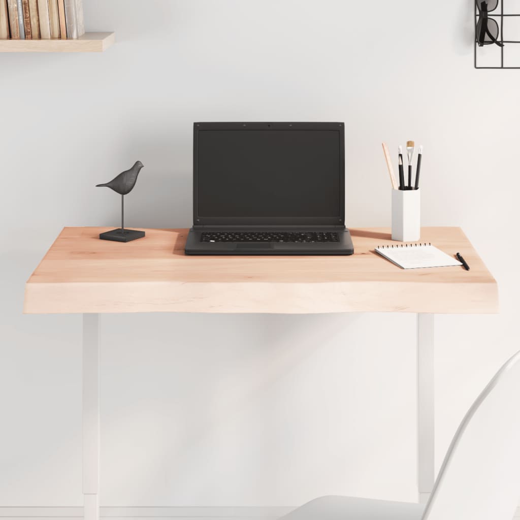 Επιφάνεια Τραπεζιού 80x60x(2-6) εκ. Ακατέργαστο Μασίφ Ξύλο 1