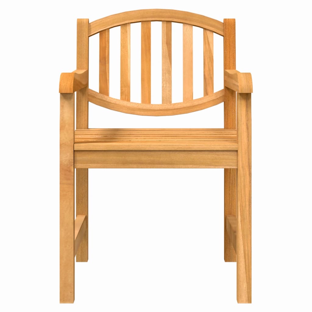 Καρέκλες Κήπου 2 τεμ. 58 x 59 x 88 εκ. από Μασίφ Ξύλο Teak 4