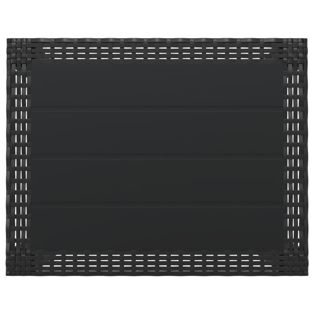 Τραπέζι Κήπου Ανθρακί 59 x 47 x 40 εκ. Πολυπροπυλένιο 5