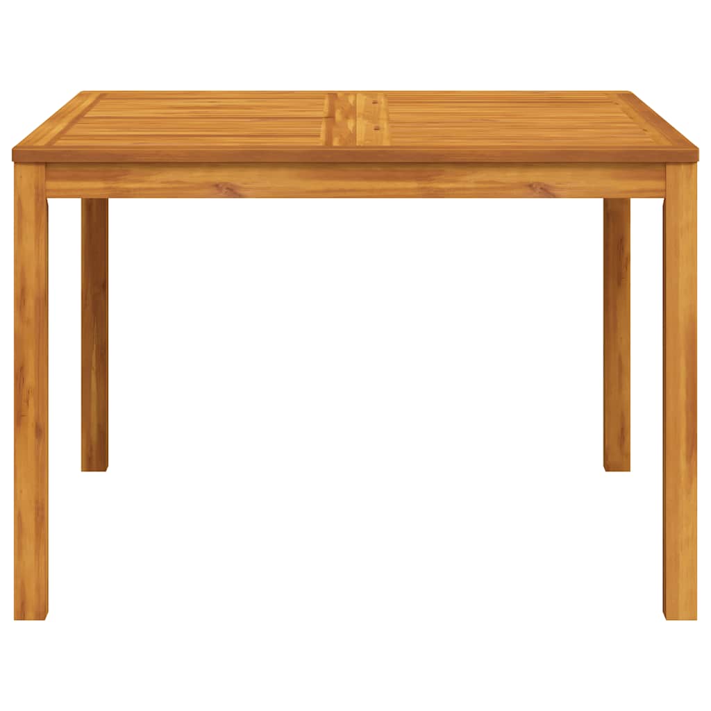 Τραπεζαρία Κήπου 110x110x75 εκ. από Μασίφ Ξύλο Ακακίας 4