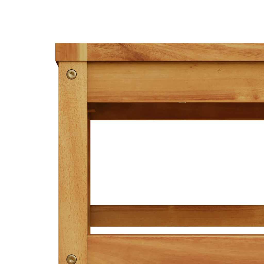 Τραπέζι Κήπου 63 x 63 x 30 εκ. από Μασίφ Ξύλο Ακακίας 7