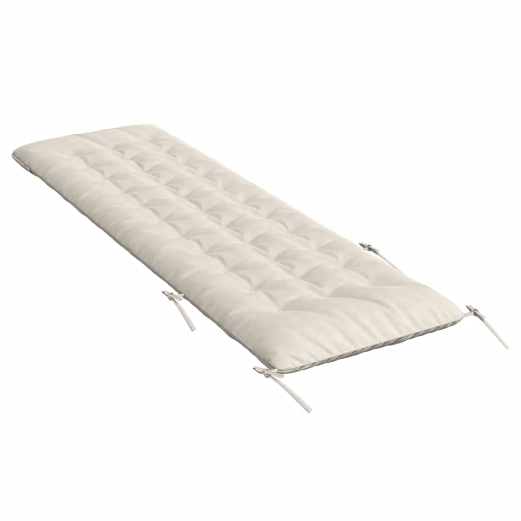 Μαξιλάρι Ξαπλώστρας Κρεμ 160x50x10 εκ. Συνθετικό Καστόρι 4