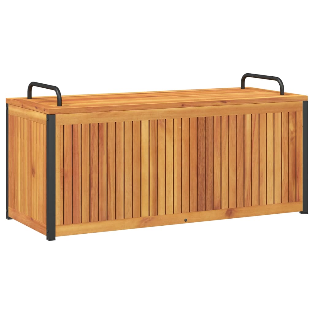 Κουτί Μαξιλαριών Εξ. Χώρου 110x45x42/53 εκ. Μασίφ Ακακία/Ατσάλι 2