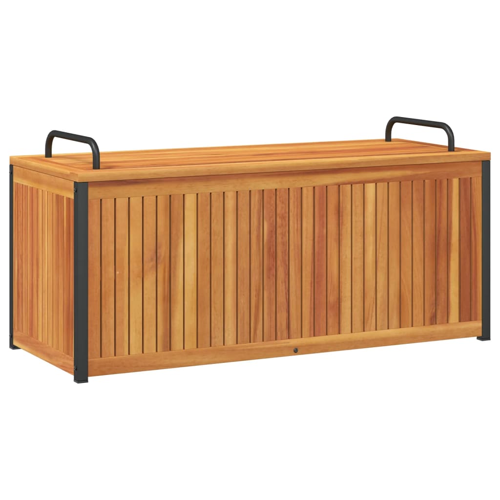 Κουτί Μαξιλαριών Εξ. Χώρου 110x45x42/53 εκ. Μασίφ Ακακία/Ατσάλι 7