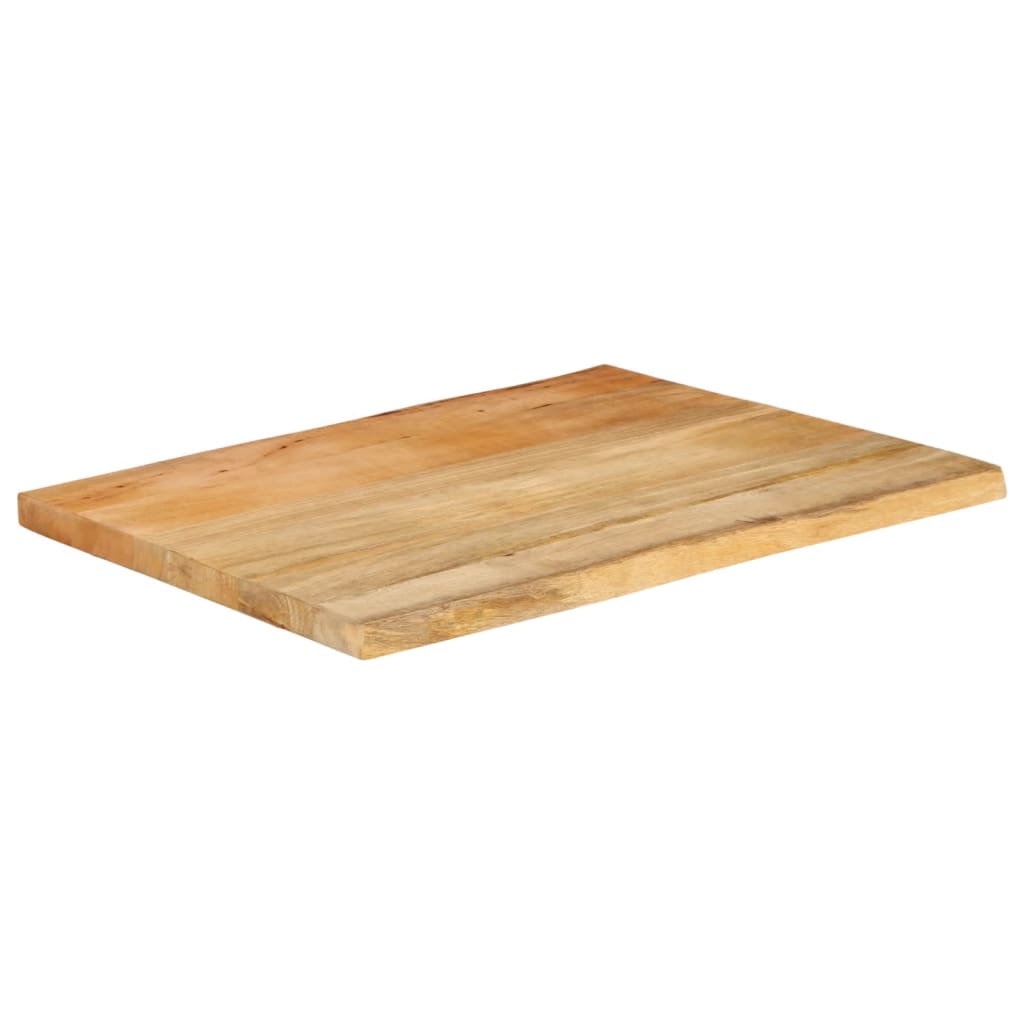 Επιφάνεια Τραπεζιού 90x60x2,5 εκ. Live Edge Μασίφ Ξύλο Μάνγκο 2