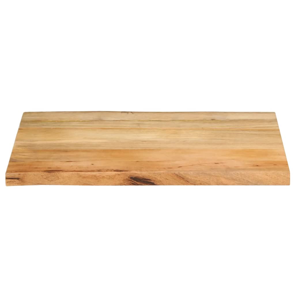 Επιφάνεια Τραπεζιού 90x60x2,5 εκ. Live Edge Μασίφ Ξύλο Μάνγκο 3