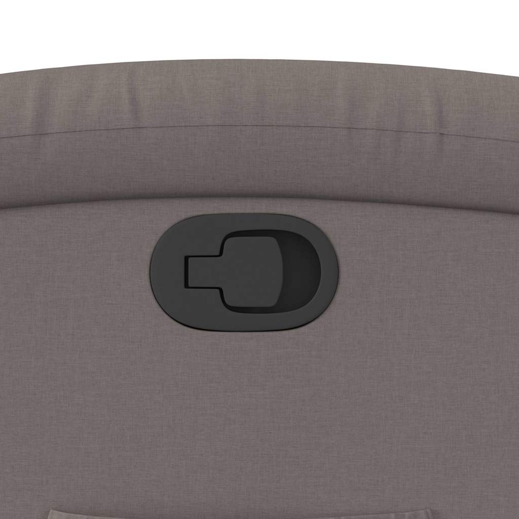 Πολυθρόνα Ανακλινόμενη Taupe Υφασμάτινη 8