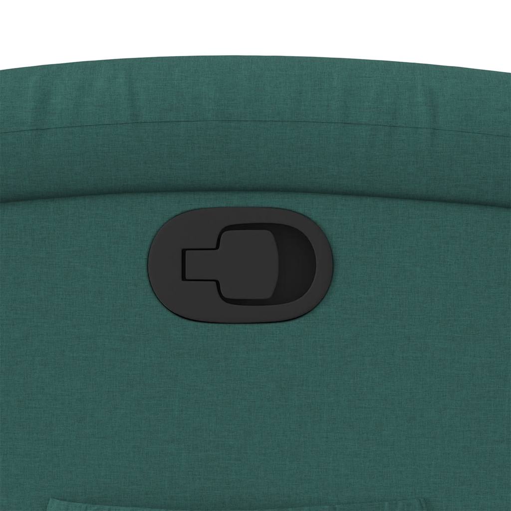 Πολυθρόνα Ανακλινόμενη Σκούρο Πράσινο Υφασμάτινη 9