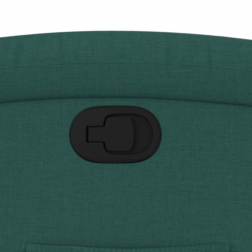 Πολυθρόνα Ανακλινόμενη Σκούρο Πράσινο Υφασμάτινη 9