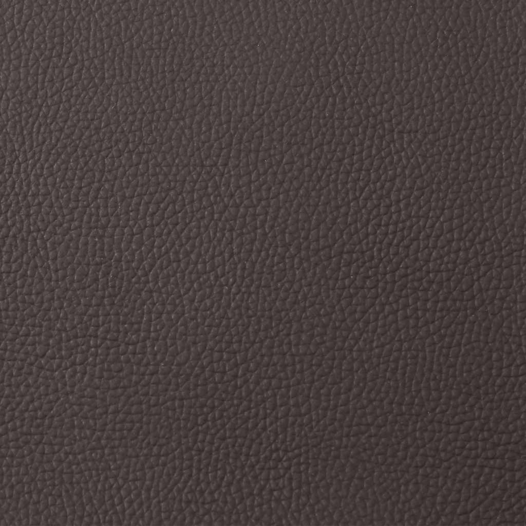 Πολυθρόνα Ανακλινόμενη Σκούρο Καφέ από Γνήσιο Δέρμα 11