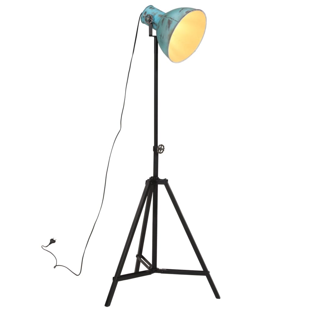 Φωτιστικό Δαπέδου 25 W Αντικέ Μπλε 61x61x90/150 εκ. Ε27 1