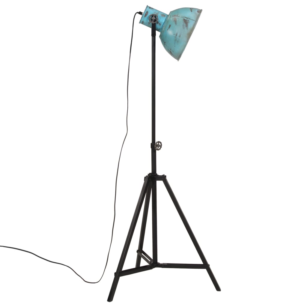 Φωτιστικό Δαπέδου 25 W Αντικέ Μπλε 61x61x90/150 εκ. Ε27 4