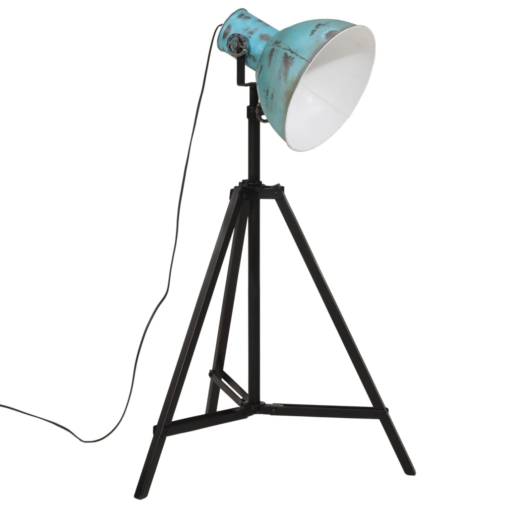Φωτιστικό Δαπέδου 25 W Αντικέ Μπλε 61x61x90/150 εκ. Ε27 6