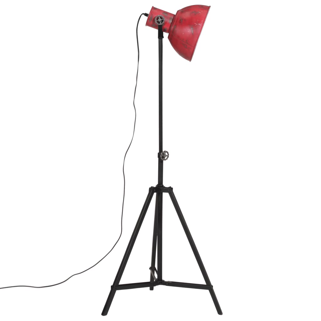 Φωτιστικό Δαπέδου 25 W Αντικέ Κόκκινο 61x61x90/150 εκ. Ε27 4