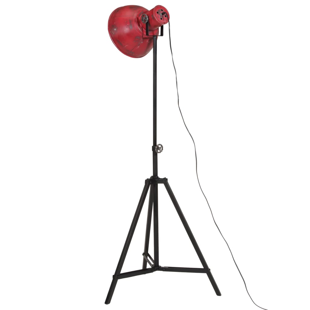 Φωτιστικό Δαπέδου 25 W Αντικέ Κόκκινο 61x61x90/150 εκ. Ε27 5