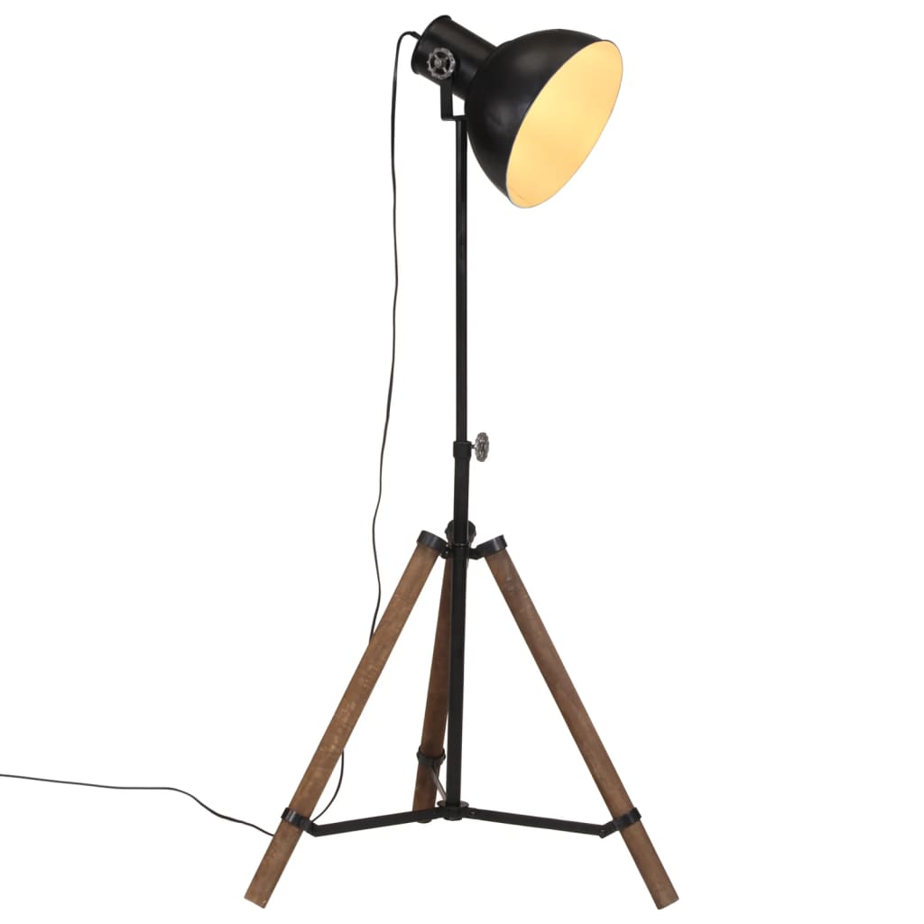Φωτιστικό Δαπέδου 25 W Μαύρο 75x75x90-150 εκ. E27 1