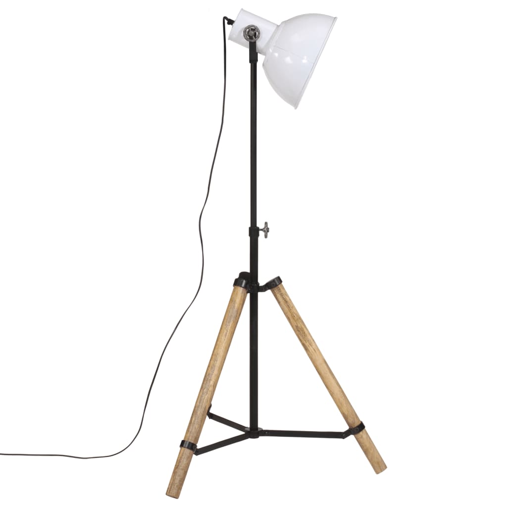 Φωτιστικό Δαπέδου 25 W Λευκό 75x75x90-150 εκ. E27 4