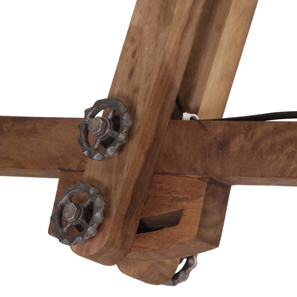 Φωτιστικό Οροφής 25 W Μαύρο 105x30x65-108 εκ. Ε27 6