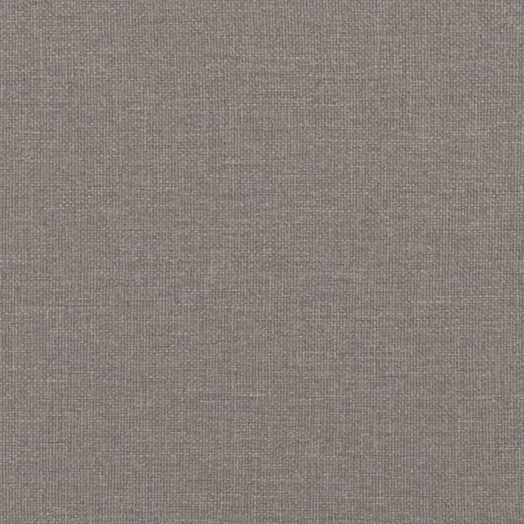Παγκάκι Taupe 113 x 64,5 x 75,5 εκ. Υφασμάτινο με Μαξιλάρια 7